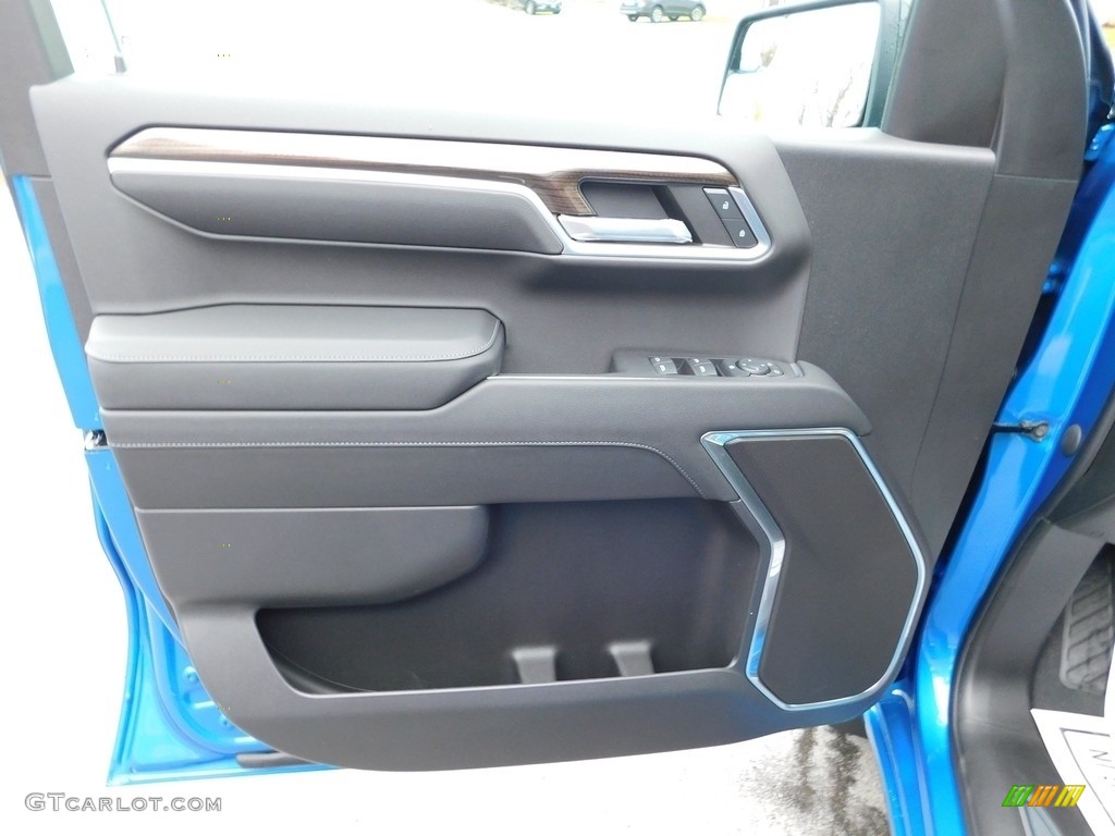 2023 Chevrolet Silverado 1500 RST Crew Cab 4x4 Jet Black Door Panel Photo #145081716