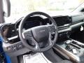 Jet Black Steering Wheel Photo for 2023 Chevrolet Silverado 1500 #145081782
