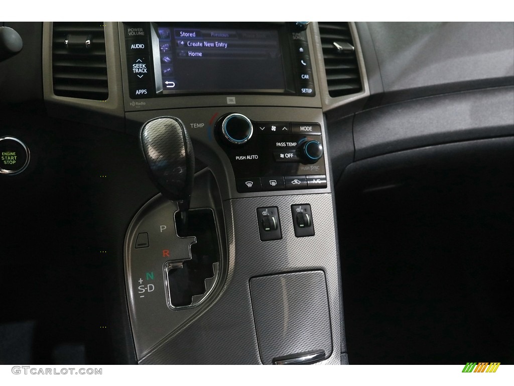 2013 Venza XLE AWD - Blizzard White Pearl / Black photo #15