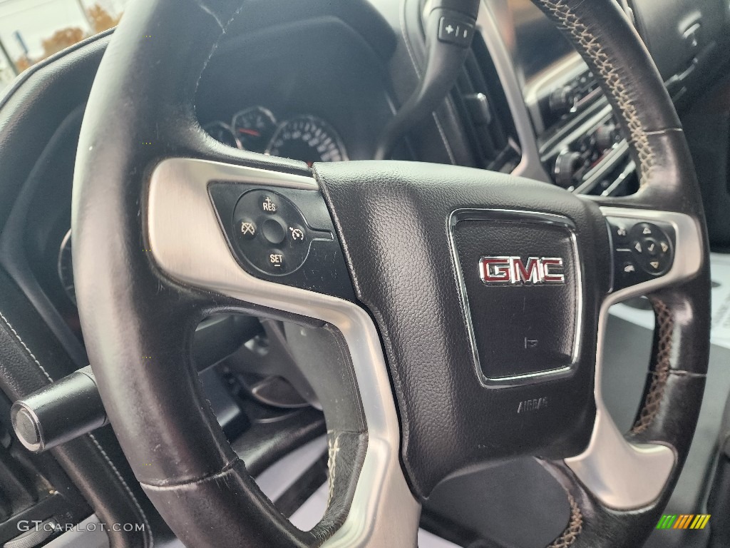 2014 Sierra 1500 SLE Double Cab 4x4 - Cobalt Blue Metallic / Jet Black/Dark Ash photo #12