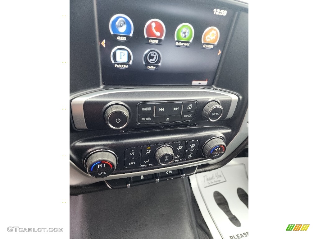 2014 Sierra 1500 SLE Double Cab 4x4 - Cobalt Blue Metallic / Jet Black/Dark Ash photo #14
