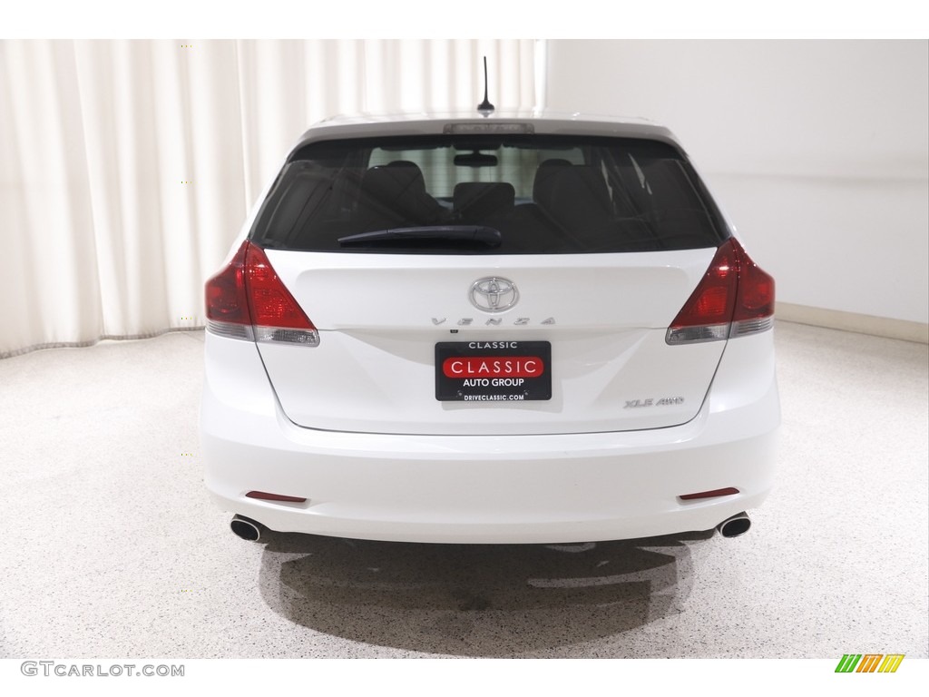 2013 Venza XLE AWD - Blizzard White Pearl / Black photo #22