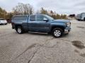 2014 Cobalt Blue Metallic GMC Sierra 1500 SLE Double Cab 4x4  photo #23