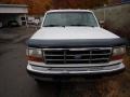 1995 Oxford White Ford F350 XLT Crew Cab 4x4 Dually  photo #2
