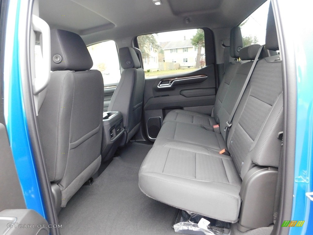 Jet Black Interior 2023 Chevrolet Silverado 1500 RST Crew Cab 4x4 Photo #145082316