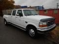 Oxford White 1995 Ford F350 XLT Crew Cab 4x4 Dually Exterior