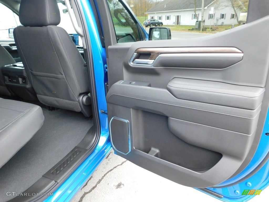 2023 Chevrolet Silverado 1500 RST Crew Cab 4x4 Jet Black Door Panel Photo #145082340