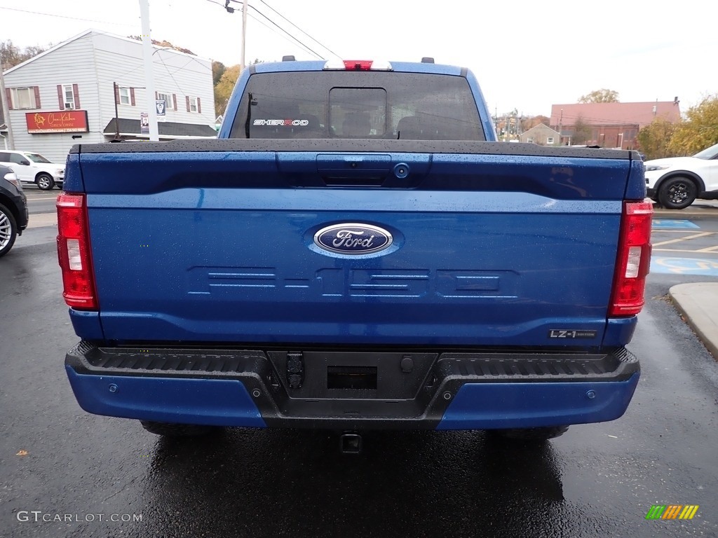 2022 F150 Sherrod XLT SuperCrew 4x4 - Atlas Blue Metallic / Black photo #4