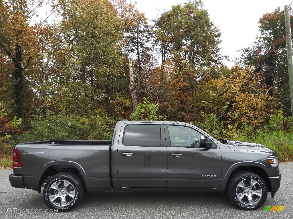 Granite Crystal Metallic 2022 Ram 1500 Laramie Crew Cab 4x4 Exterior Photo #145082541