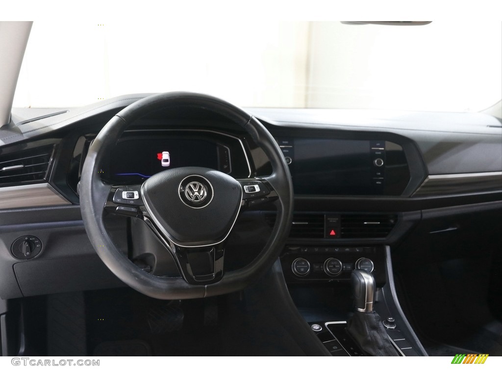 2019 Volkswagen Jetta SEL Dark Beige Dashboard Photo #145083303