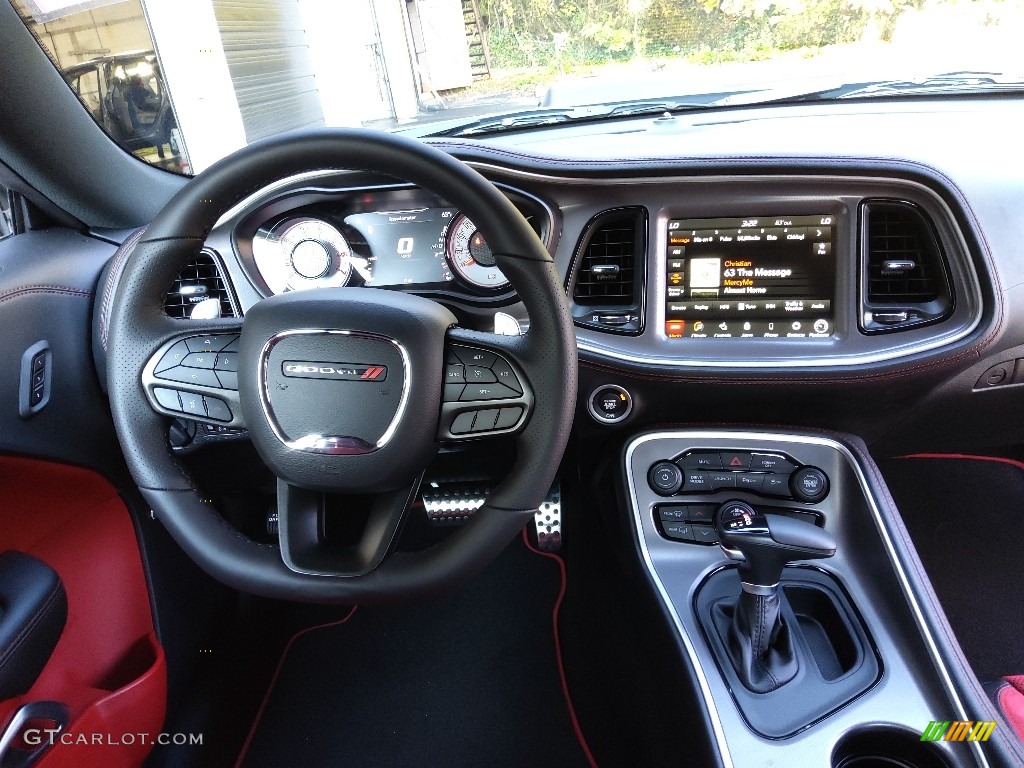 2022 Challenger R/T Scat Pack Widebody - Smoke Show / Ruby Red/Black photo #16