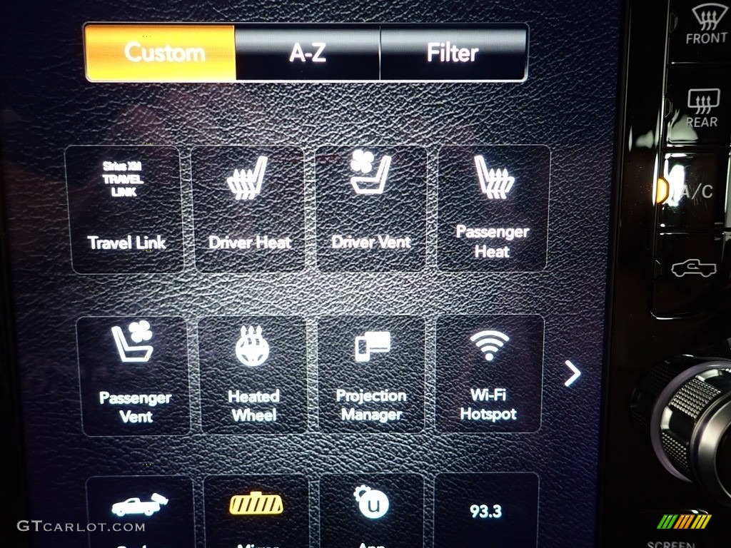 2019 Ram 2500 Laramie Longhorn Crew Cab 4x4 Controls Photo #145083711