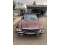 Dark Maroon 1972 Mercedes-Benz SL Class 350 SL Roadster Exterior