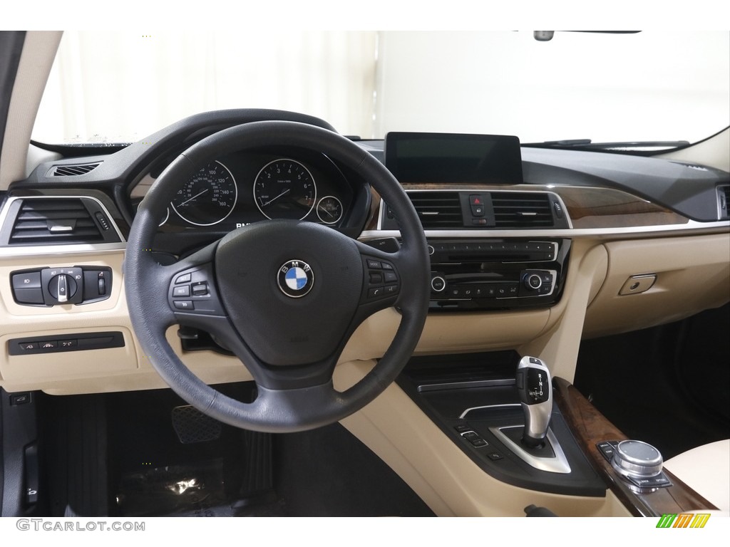 2018 3 Series 320i xDrive Sedan - Mineral White Metallic / Venetian Beige photo #6