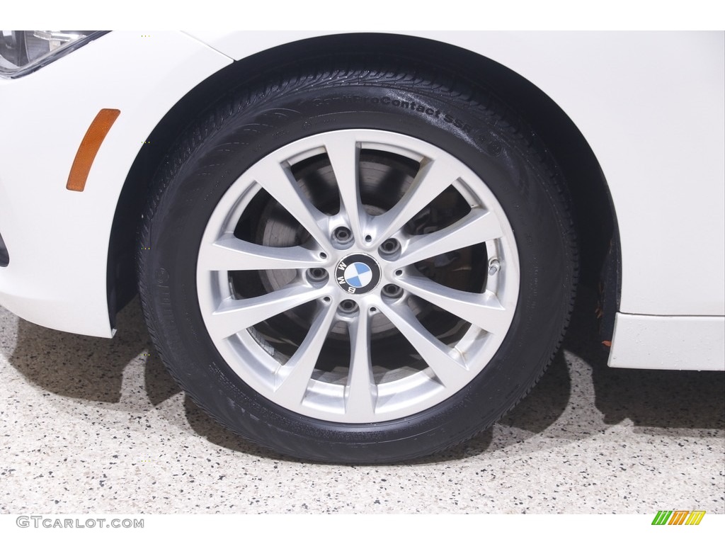 2018 3 Series 320i xDrive Sedan - Mineral White Metallic / Venetian Beige photo #24