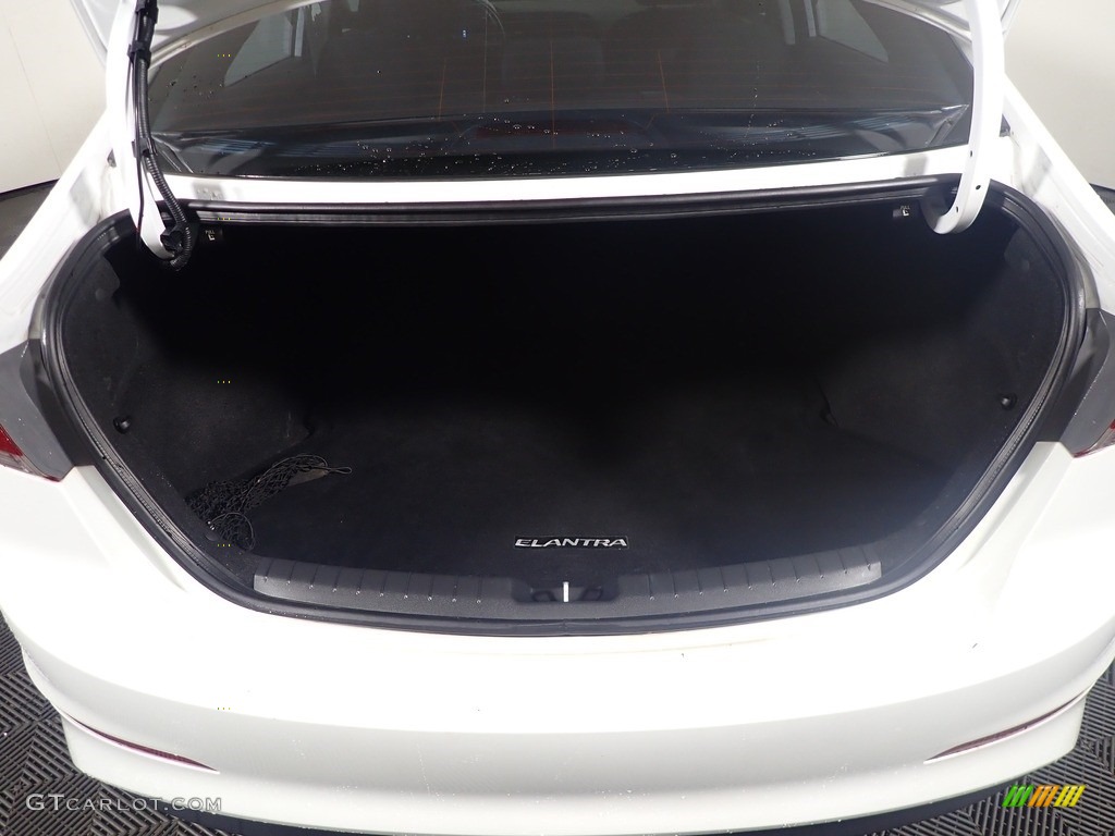 2018 Elantra Value Edition - Quartz White Pearl / Black photo #14