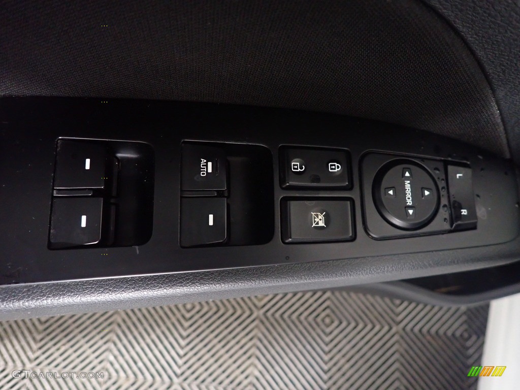 2018 Elantra Value Edition - Quartz White Pearl / Black photo #18