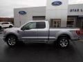 2022 Iconic Silver Metallic Ford F150 XLT SuperCab 4x4  photo #2