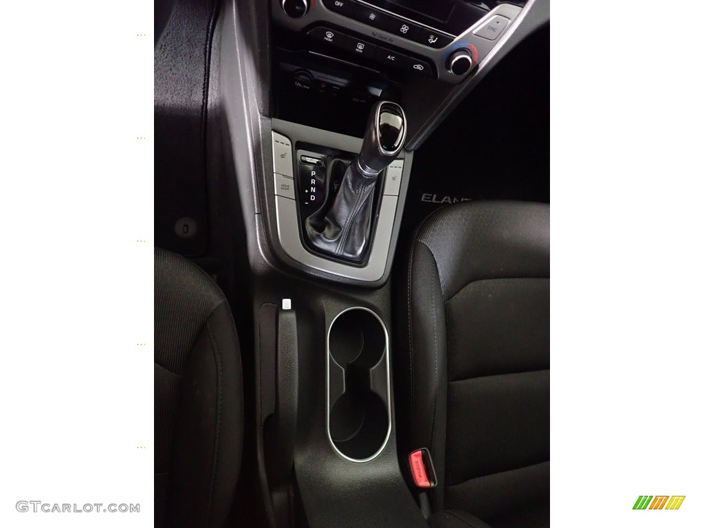 2018 Elantra Value Edition - Quartz White Pearl / Black photo #28