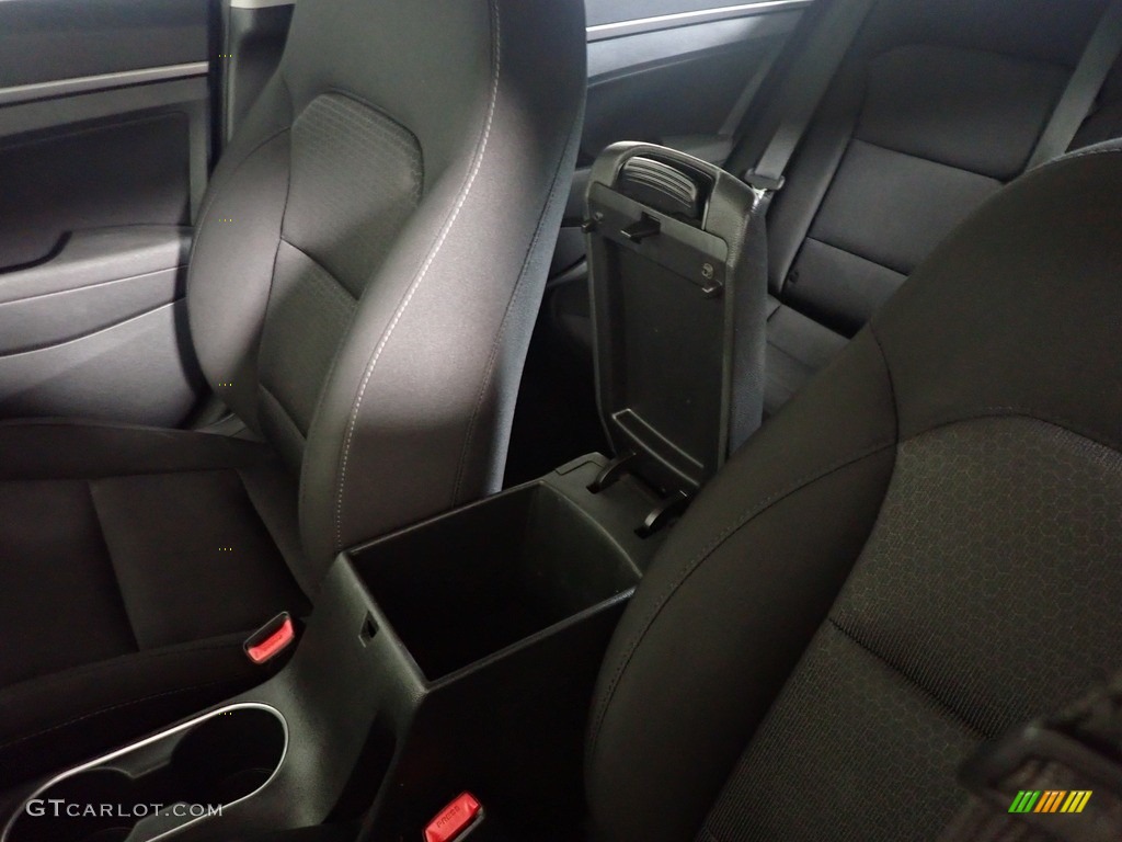 2018 Elantra Value Edition - Quartz White Pearl / Black photo #29