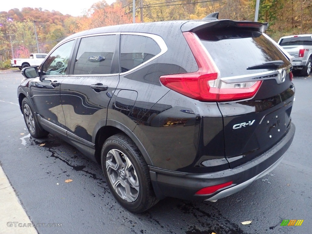 2019 CR-V EX-L AWD - Crystal Black Pearl / Black photo #4