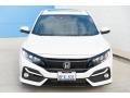 Platinum White Pearl - Civic EX Hatchback Photo No. 7