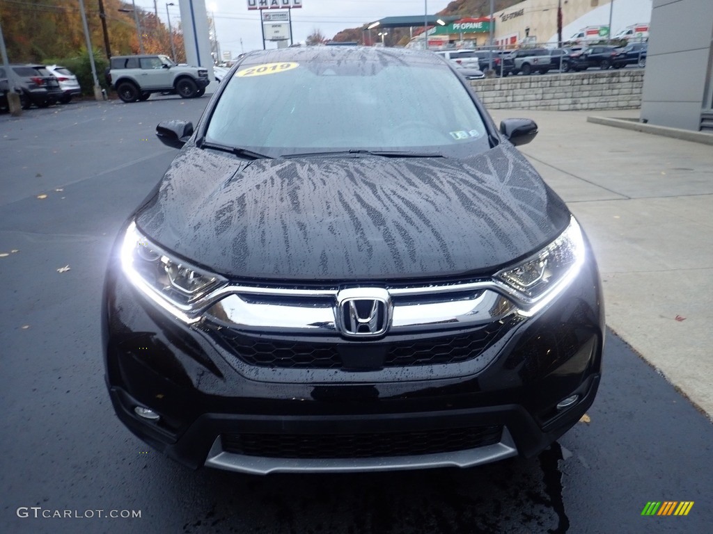 2019 CR-V EX-L AWD - Crystal Black Pearl / Black photo #7