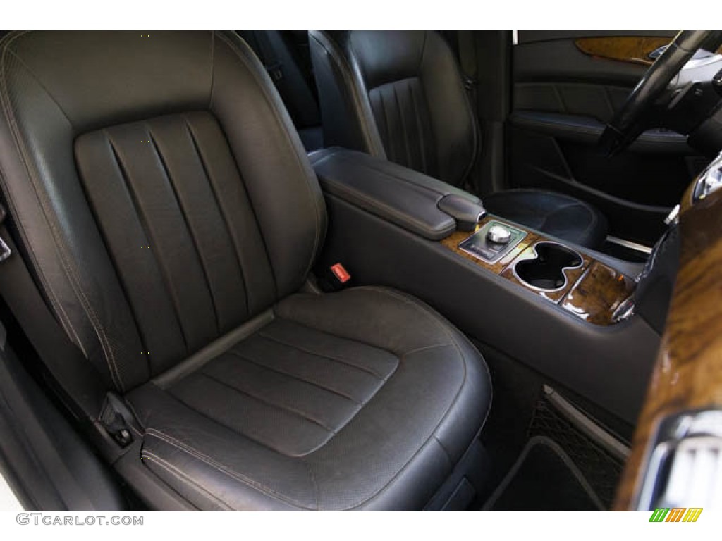 Black Interior 2012 Mercedes-Benz CLS 550 Coupe Photo #145086813