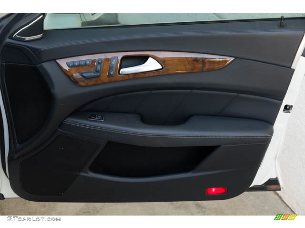 2012 Mercedes-Benz CLS 550 Coupe Black Door Panel Photo #145086996