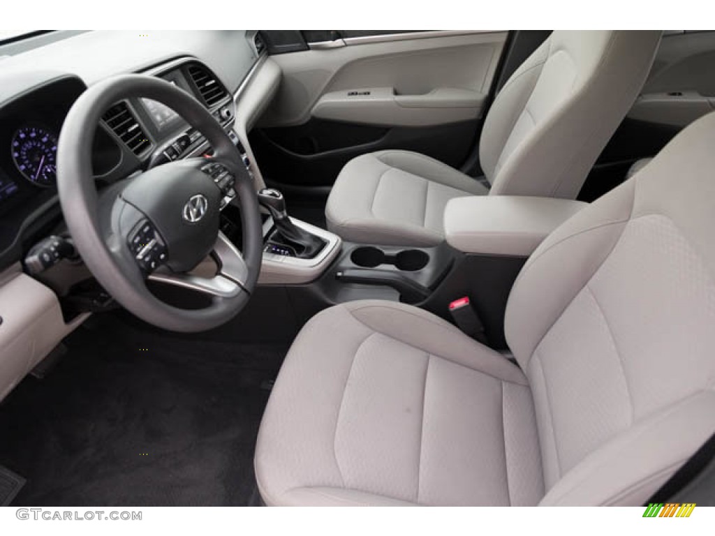2020 Elantra SE - Symphony Silver / Gray photo #3