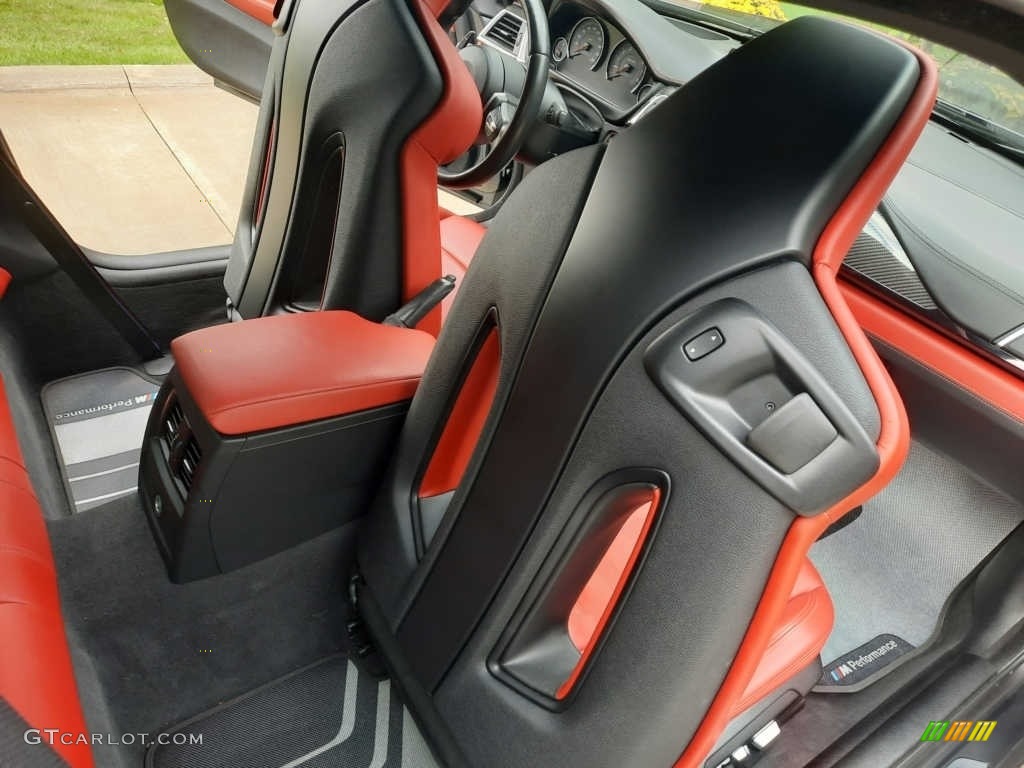 2017 M4 Coupe - Mineral Grey Metallic / Sakhir Orange/Black photo #20