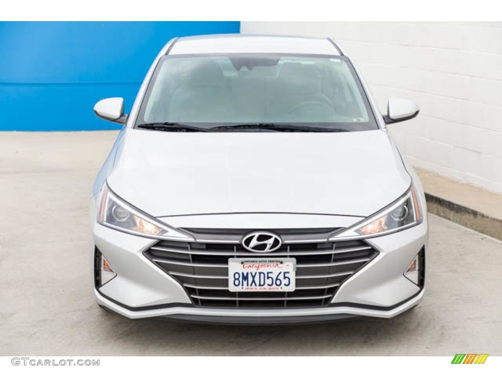 2020 Elantra SE - Symphony Silver / Gray photo #7