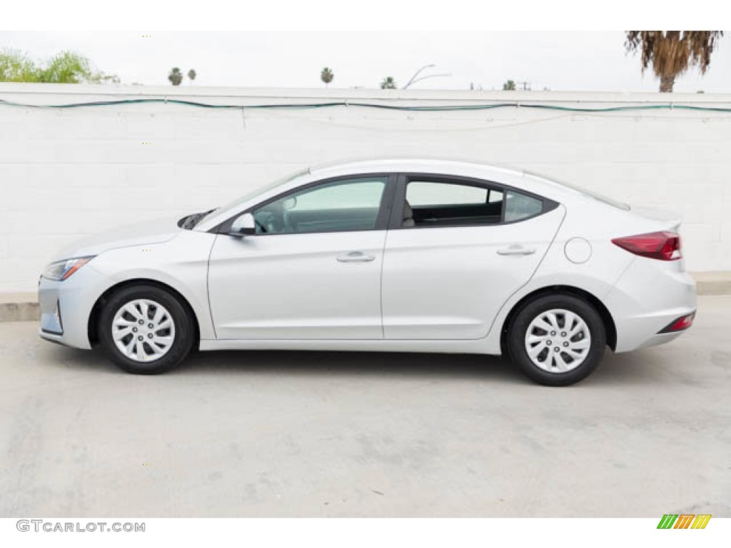 2020 Elantra SE - Symphony Silver / Gray photo #8