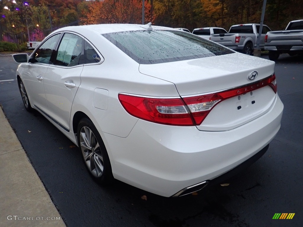 2015 Azera  - Diamond White Pearl / Graphite Black photo #5