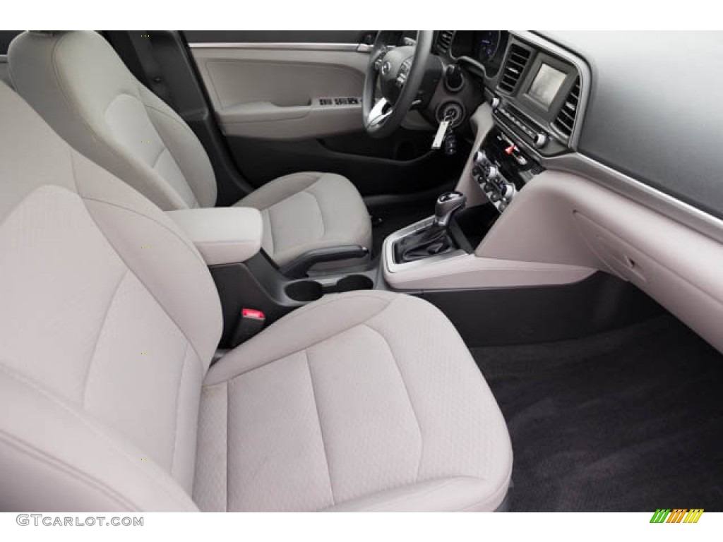 2020 Elantra SE - Symphony Silver / Gray photo #22