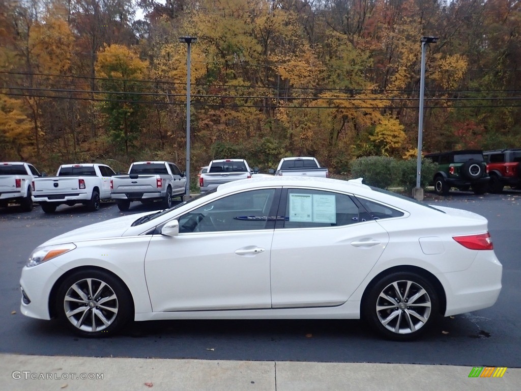 Diamond White Pearl 2015 Hyundai Azera Standard Azera Model Exterior Photo #145087605