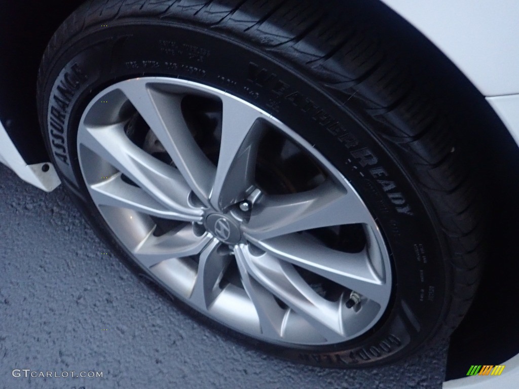 2015 Azera  - Diamond White Pearl / Graphite Black photo #10