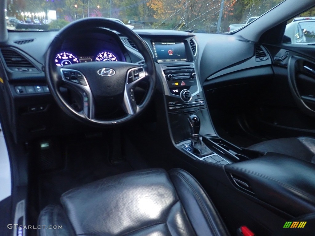 2015 Azera  - Diamond White Pearl / Graphite Black photo #18
