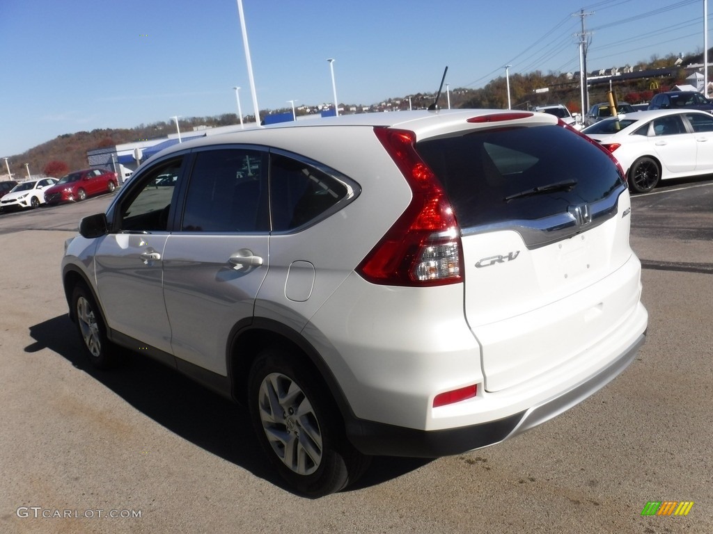 2016 CR-V EX AWD - White Diamond Pearl / Beige photo #5
