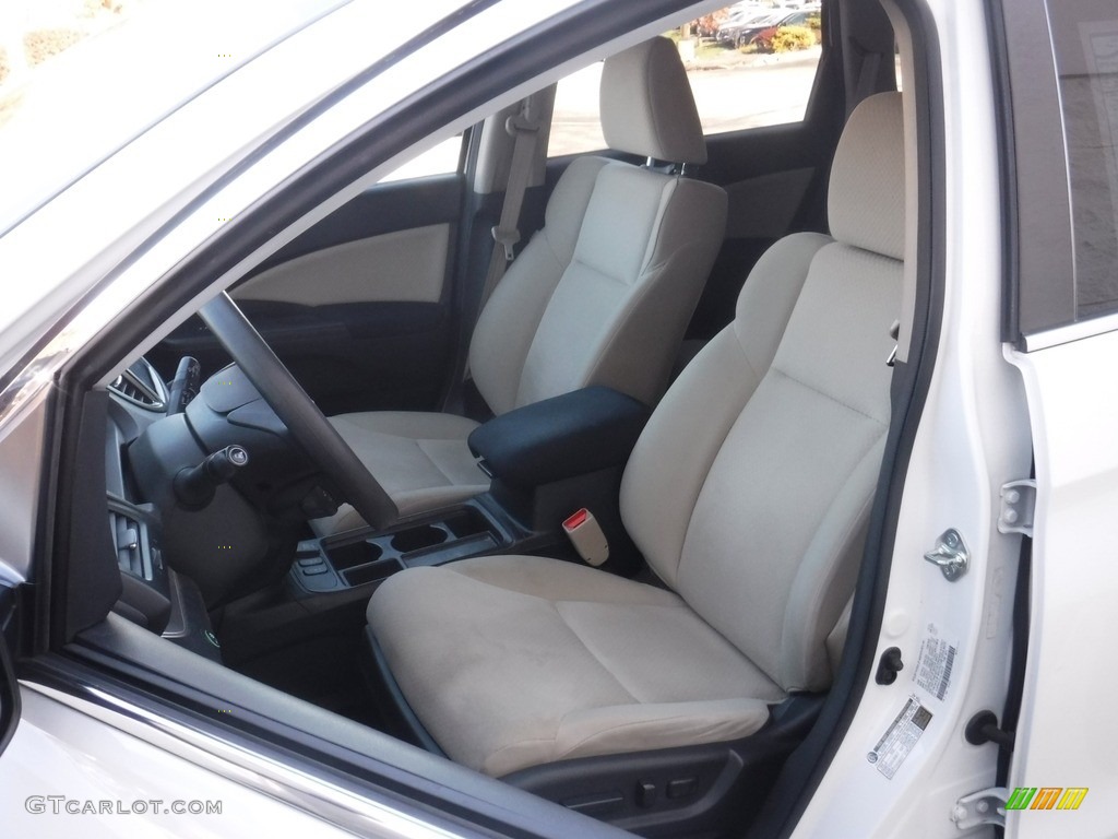 2016 CR-V EX AWD - White Diamond Pearl / Beige photo #12
