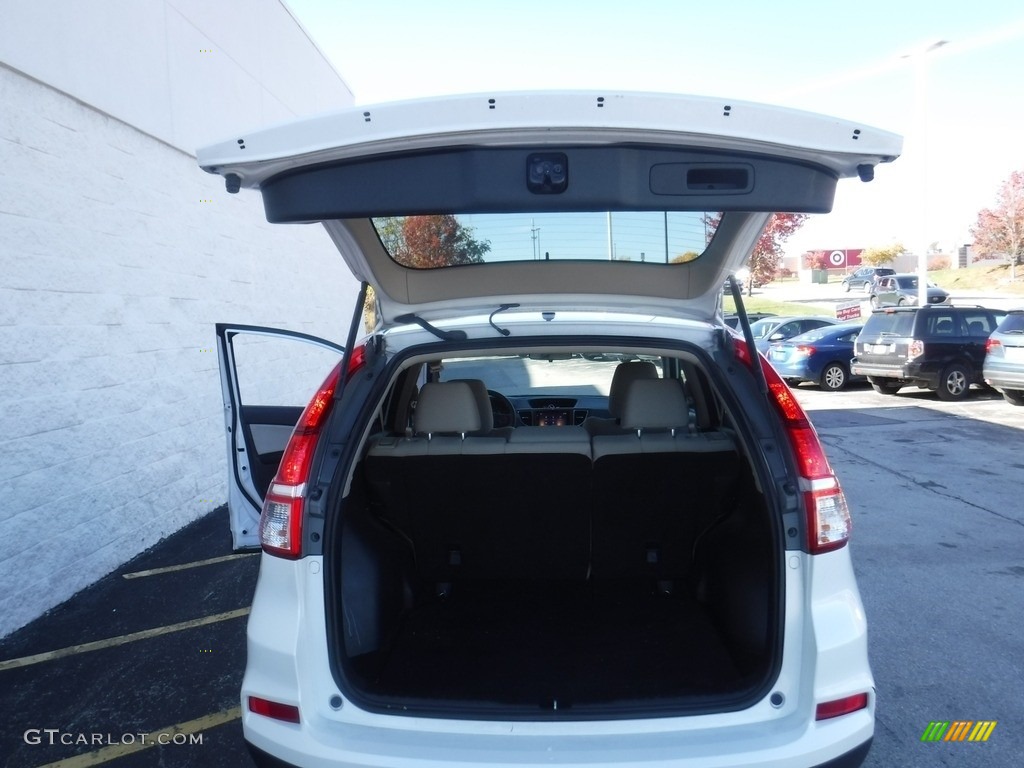 2016 CR-V EX AWD - White Diamond Pearl / Beige photo #25