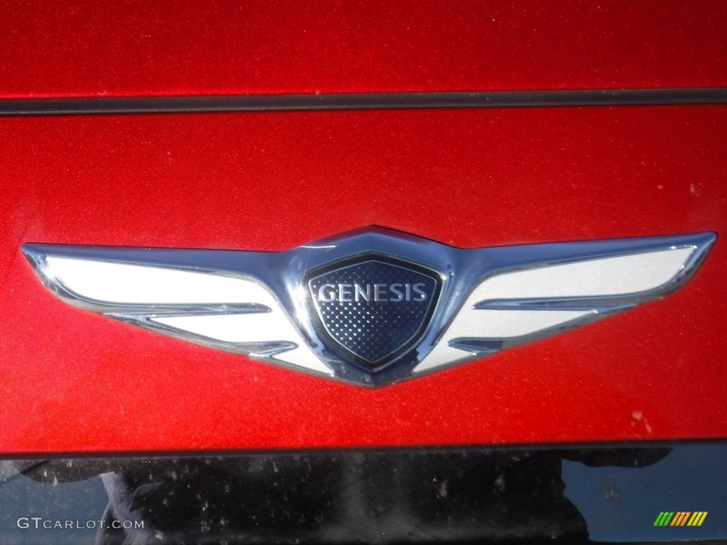 2020 Genesis G80 AWD - Havana Red / Black/Gray photo #6