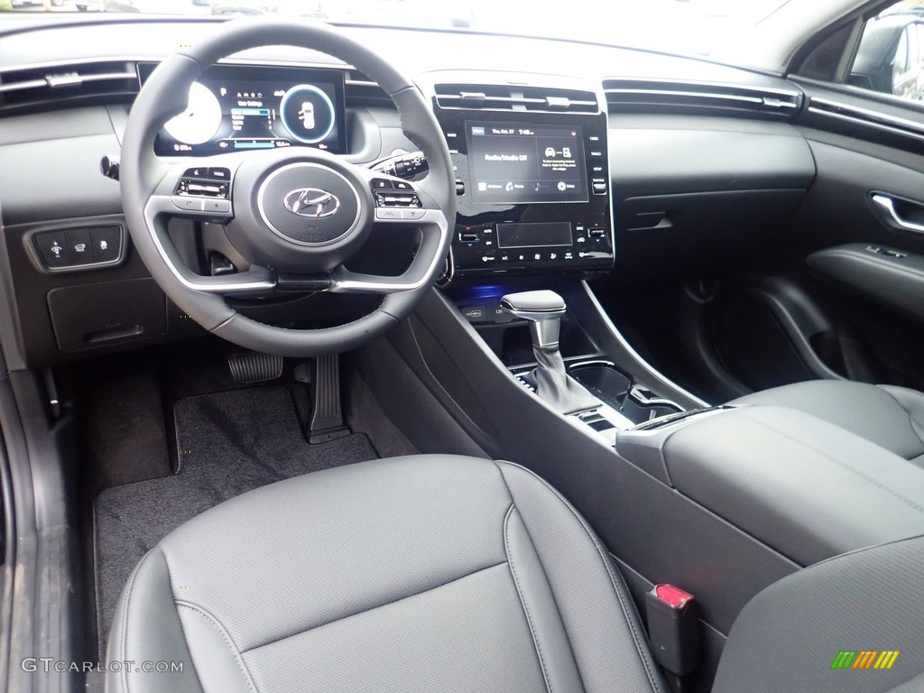 Black Interior 2023 Hyundai Tucson SEL AWD Photo #145090740