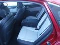 2020 Hyundai Genesis Black/Gray Interior Rear Seat Photo