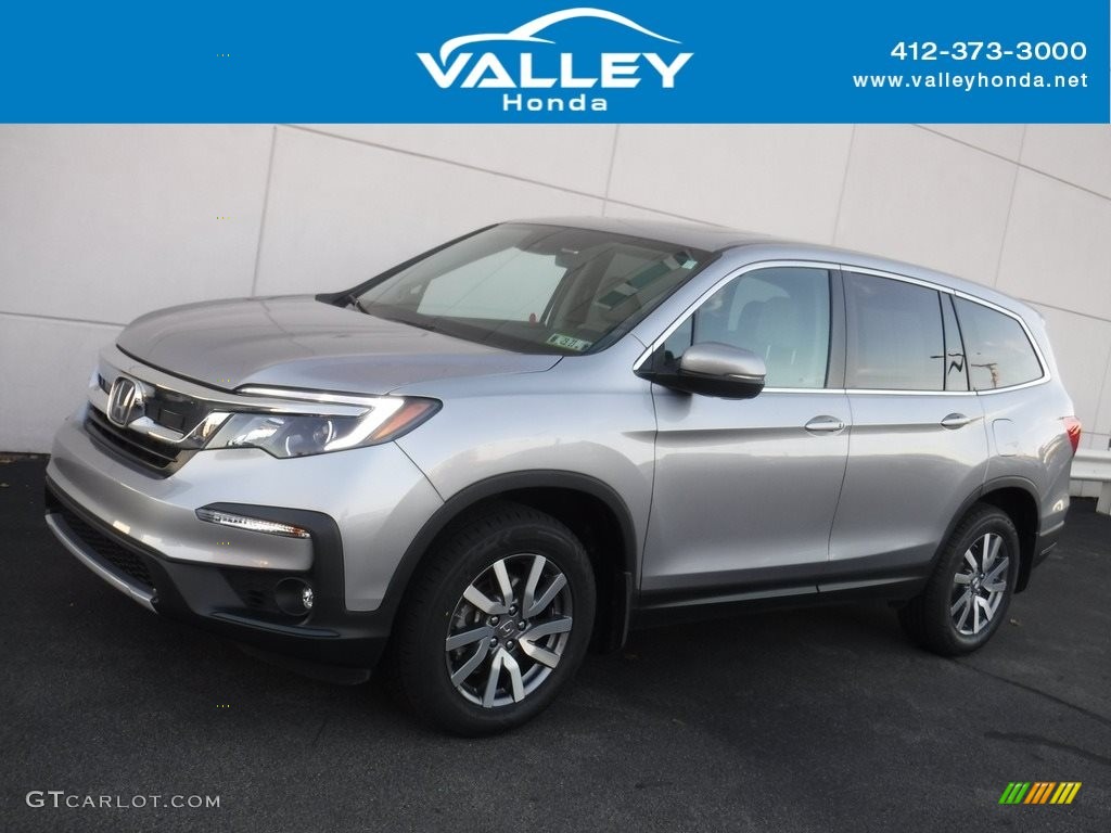 2021 Pilot EX-L AWD - Lunar Silver Metallic / Gray photo #1