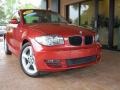 2008 Sedona Red Metallic BMW 1 Series 128i Coupe  photo #1