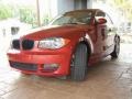 2008 Sedona Red Metallic BMW 1 Series 128i Coupe  photo #10