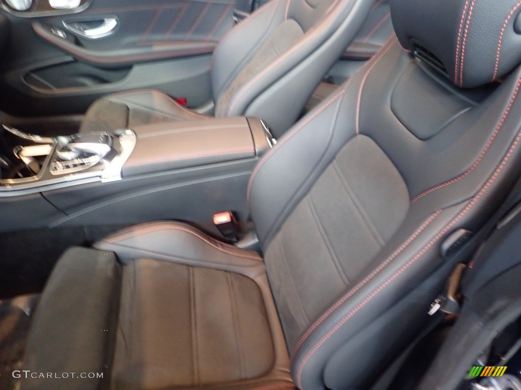 2020 Mercedes-Benz C AMG 43 4Matic Cabriolet Front Seat Photo #145092354