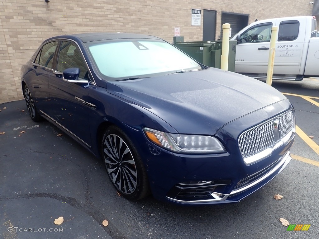 2017 Continental Black Label AWD - Rhapsody Blue / Rhapsody in Blue Theme photo #4