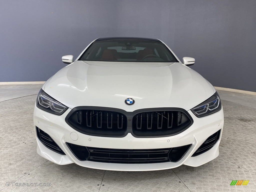 Mineral White Metallic 2023 BMW 8 Series 840i Gran Coupe Exterior Photo #145092861